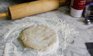 Apple Pie ~ Form dough into disk