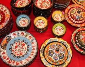 Dubai Global Village, Turkey Pavilion, pottery