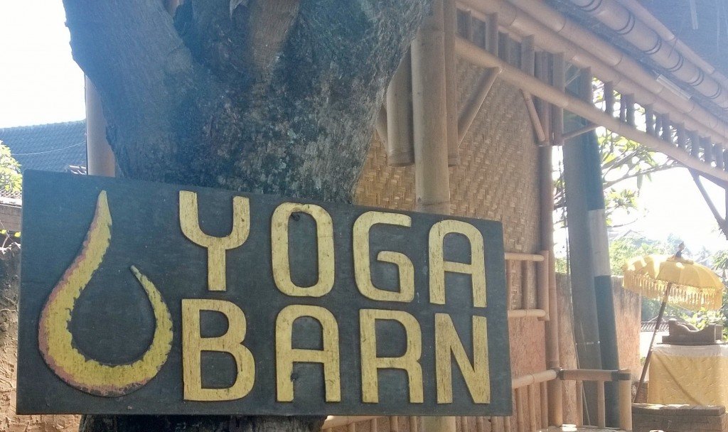Ubud - Yoga Barn Sign